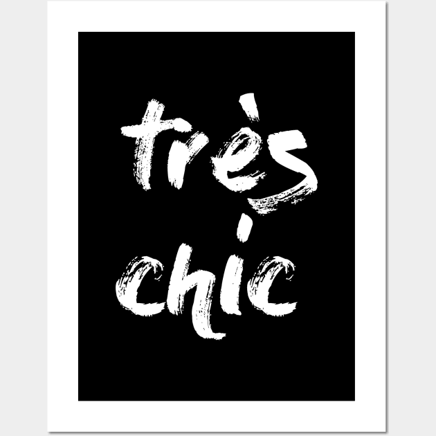 Tres Chic - Fashionista II - Classy, Bold Wall Art by StudioGrafiikka